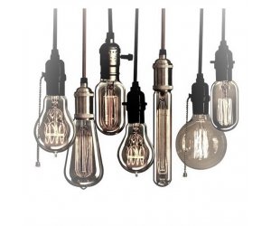 Dekoracyjne Retro Edison