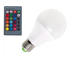 Żarówka LED E27 RGB 300 do 1050lm