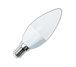 Żarówka LED E14 Świeczka mleczna 3-7W
